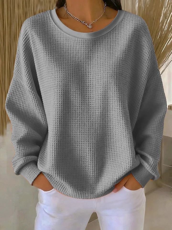 Sari™ | Casual Textuur Gebreide Trui 7