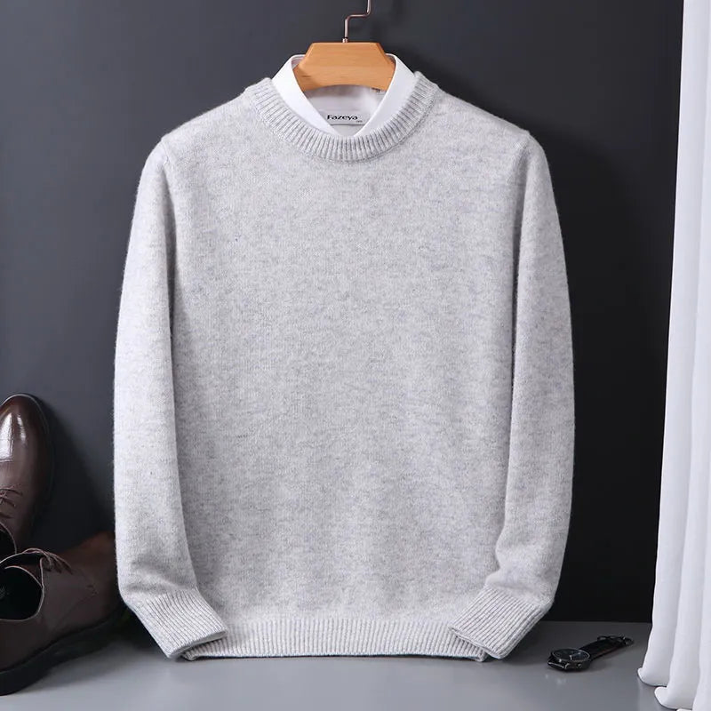 Herren Pullover Klassisch Weicher Strickpullover Hautfreundlich 2