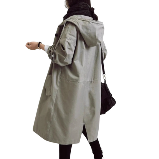 Lange Regenjas Dames | Waterdicht & Winddicht 7