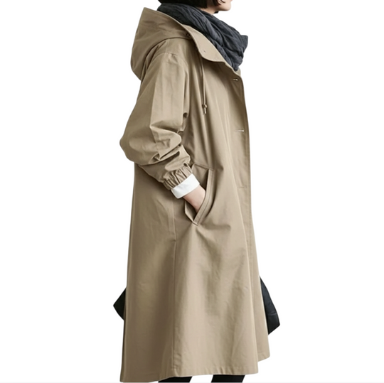Lange Regenjas Dames | Waterdicht & Winddicht 11