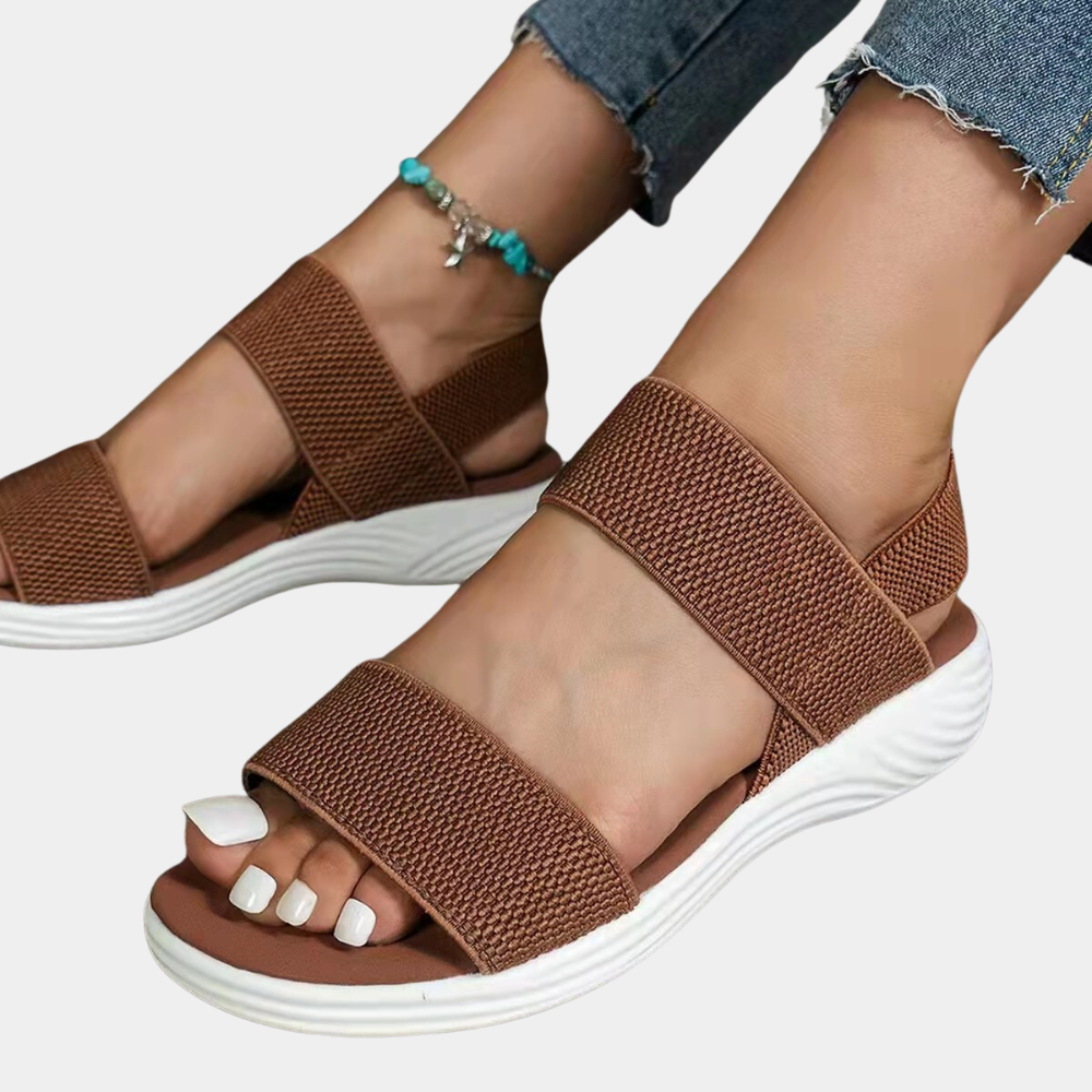 Schicke Flache Sandalen Damen - Lucie