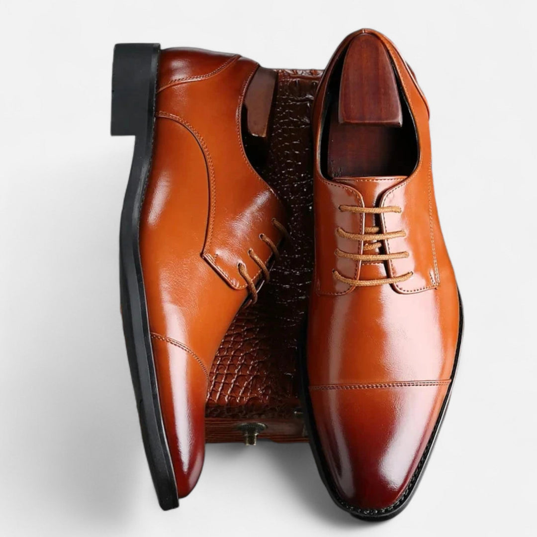 Schoenen Oxford Heren | Verfijnde Cap-toe & Comfortabele Nette Pasvorm