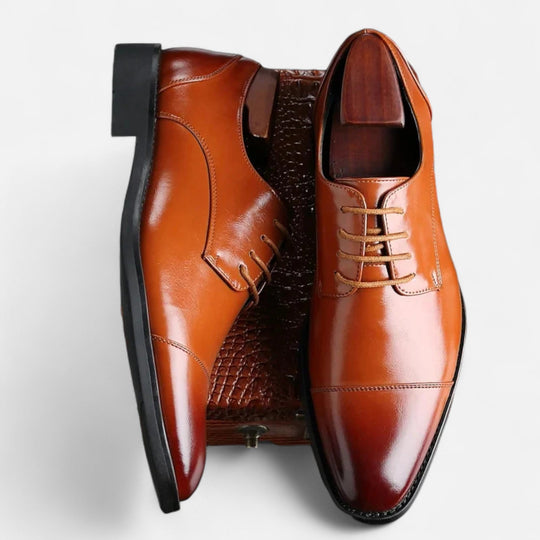 Schoenen Oxford Heren | Verfijnde Cap-toe & Comfortabele Nette Pasvorm