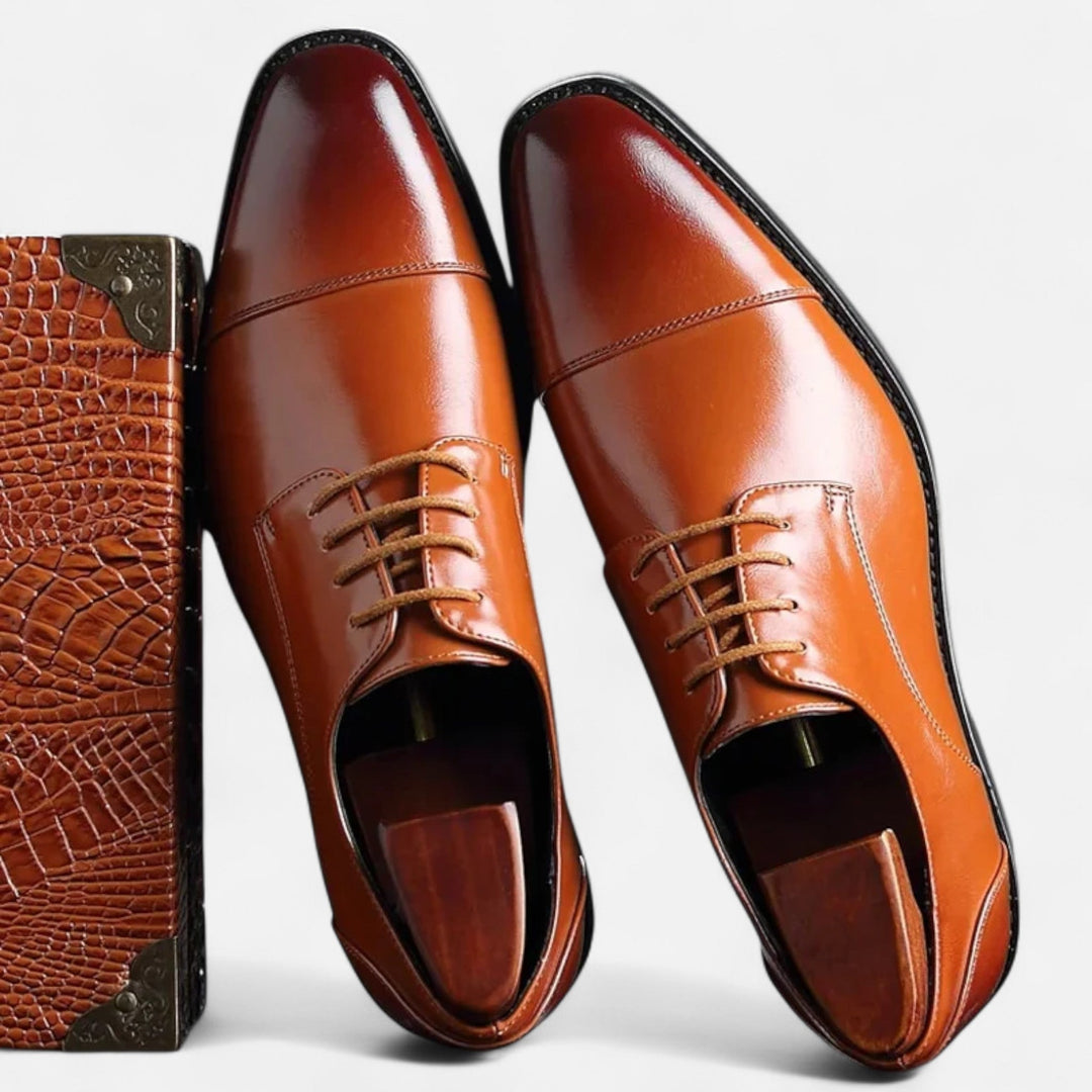 Schoenen Oxford Heren | Verfijnde Cap-toe & Comfortabele Nette Pasvorm