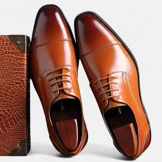 Schoenen Oxford Heren | Verfijnde Cap-toe & Comfortabele Nette Pasvorm
