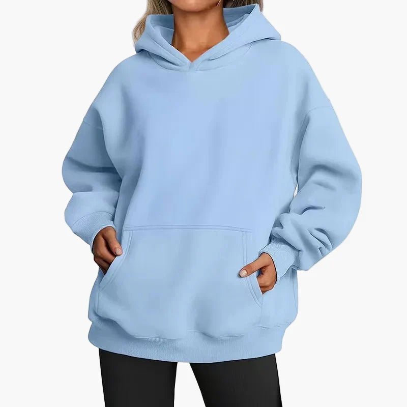 Oversized Hoodie Damen | Kängurutasche & Kapuze