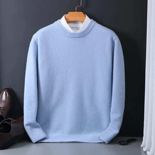 Herren Pullover Klassisch Weicher Strickpullover Hautfreundlich 4