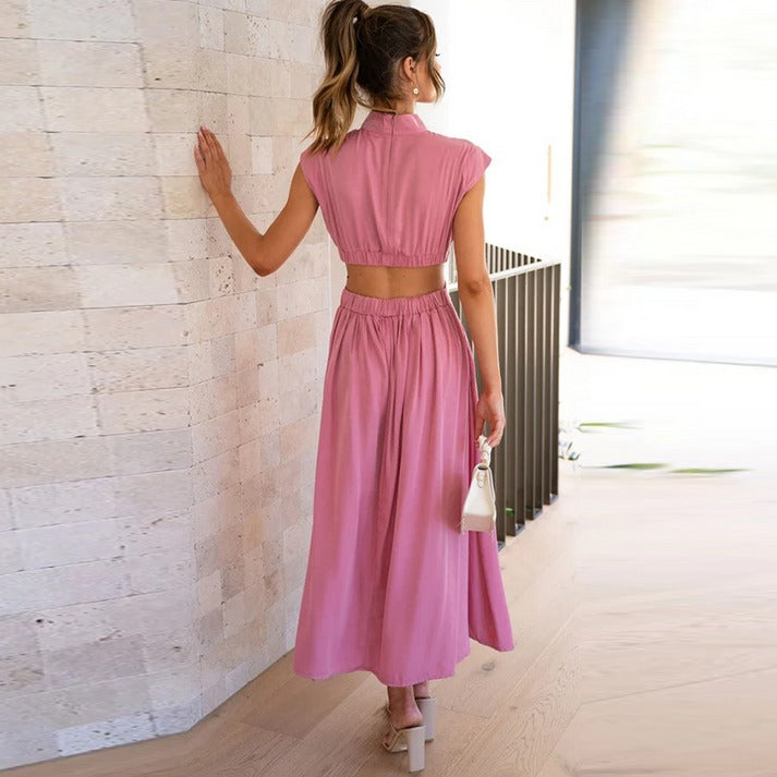 Sexy Maxi-Sommerkleid Damen mit Stilvollem Ausschnitt - Annabeth 6