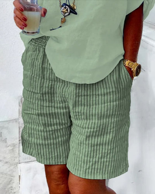 Shorts Dames | Gestreept Design & Comfortabele Pasvorm