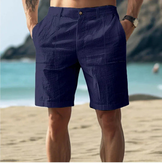 Shorts Heren | Luchtig Linnen & Relaxte Zomerpasvorm