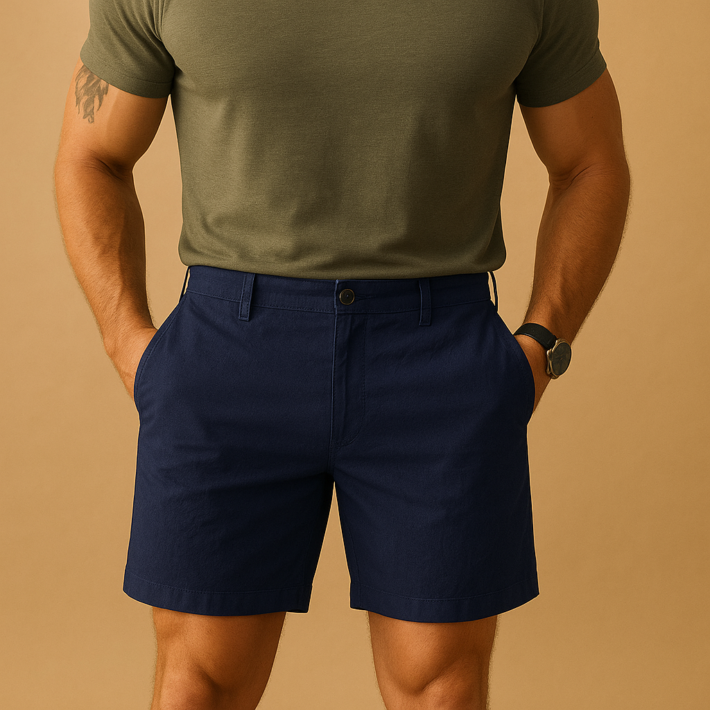 Shorts Heren | Relaxed Fit & Zomerse Elegantie