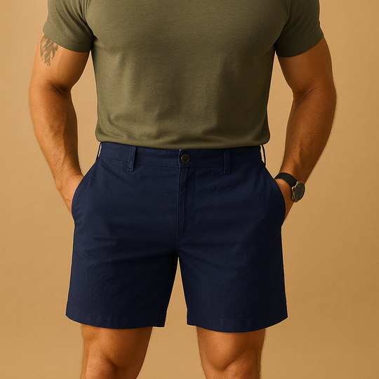 Shorts Heren | Relaxed Fit & Zomerse Elegantie