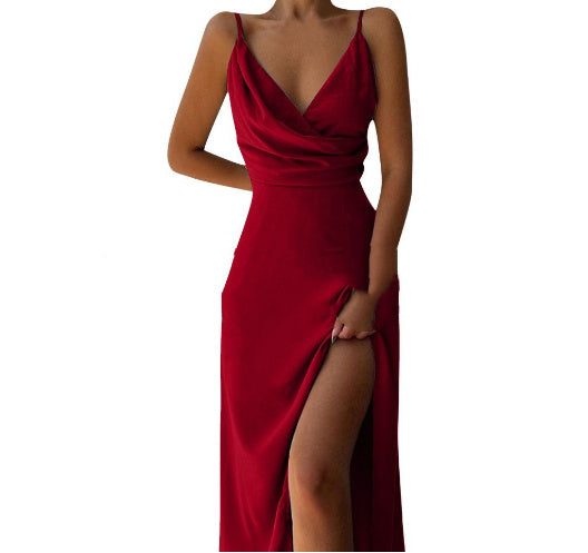 SIRENA – Luxe Print Slip Dress 0
