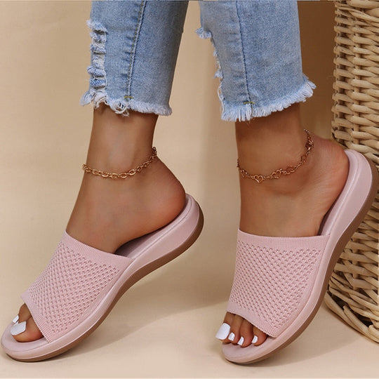 Slippers Dames | Ademend Mesh & Zacht Gedempt Voetbed