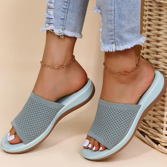 Slippers Dames | Ademend Mesh & Zacht Gedempt Voetbed
