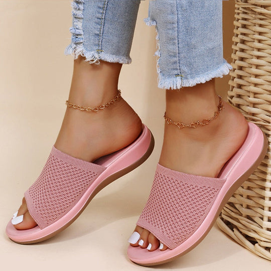 Slippers Dames | Ademend Mesh & Zacht Gedempt Voetbed