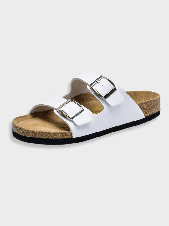 Slippers Heren | Dubbele Band & Ergonomisch Voetbed