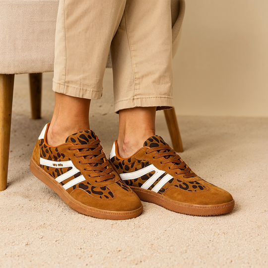Sneakers Dames | Orthopedisch Comfort & Dierenprint Design