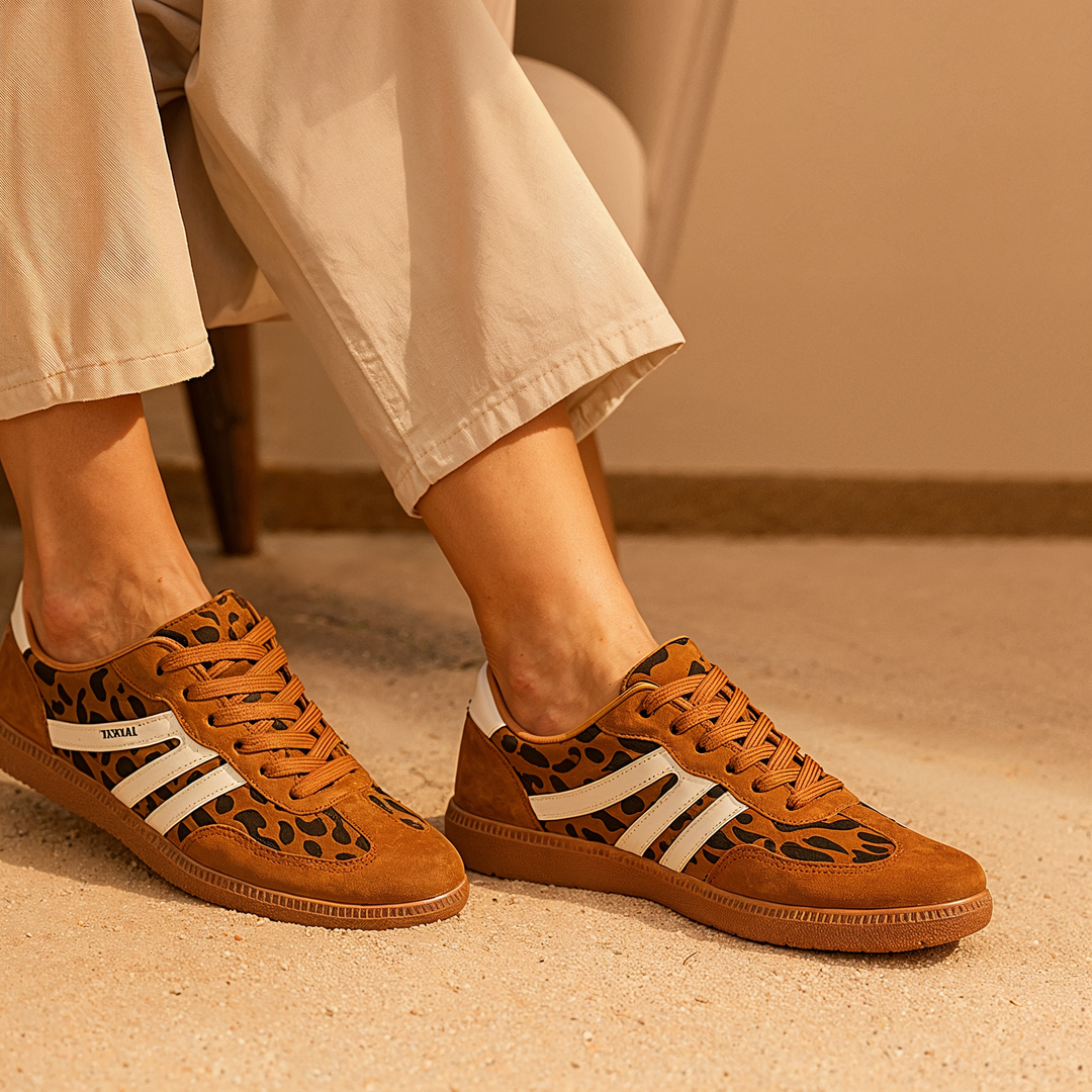 Sneakers Dames | Orthopedisch Comfort & Dierenprint Design