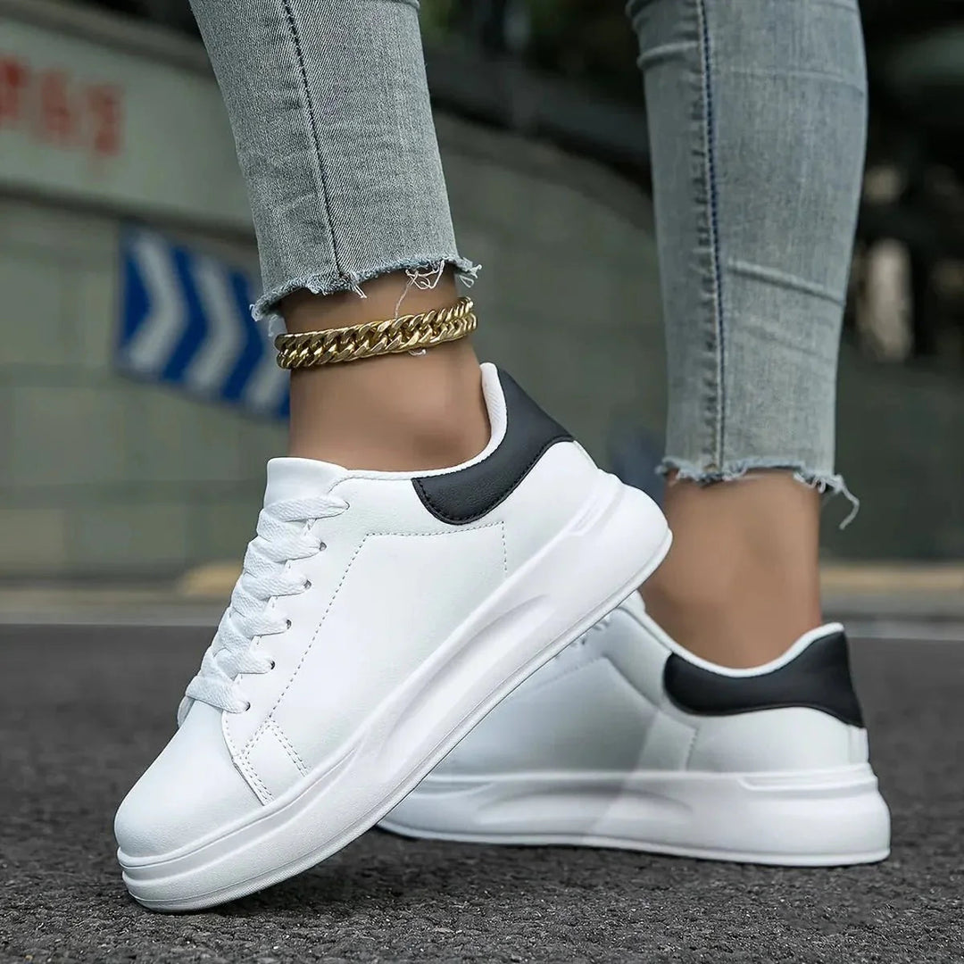 Sneakers Dames | Orthopedisch & Tijdloos Wit Design