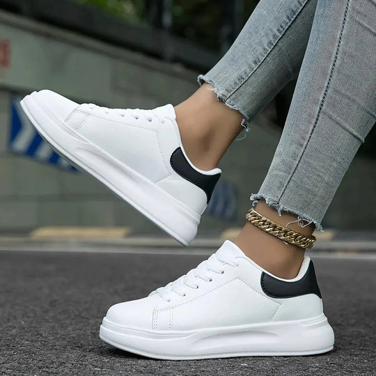 Sneakers Dames | Orthopedisch & Tijdloos Wit Design