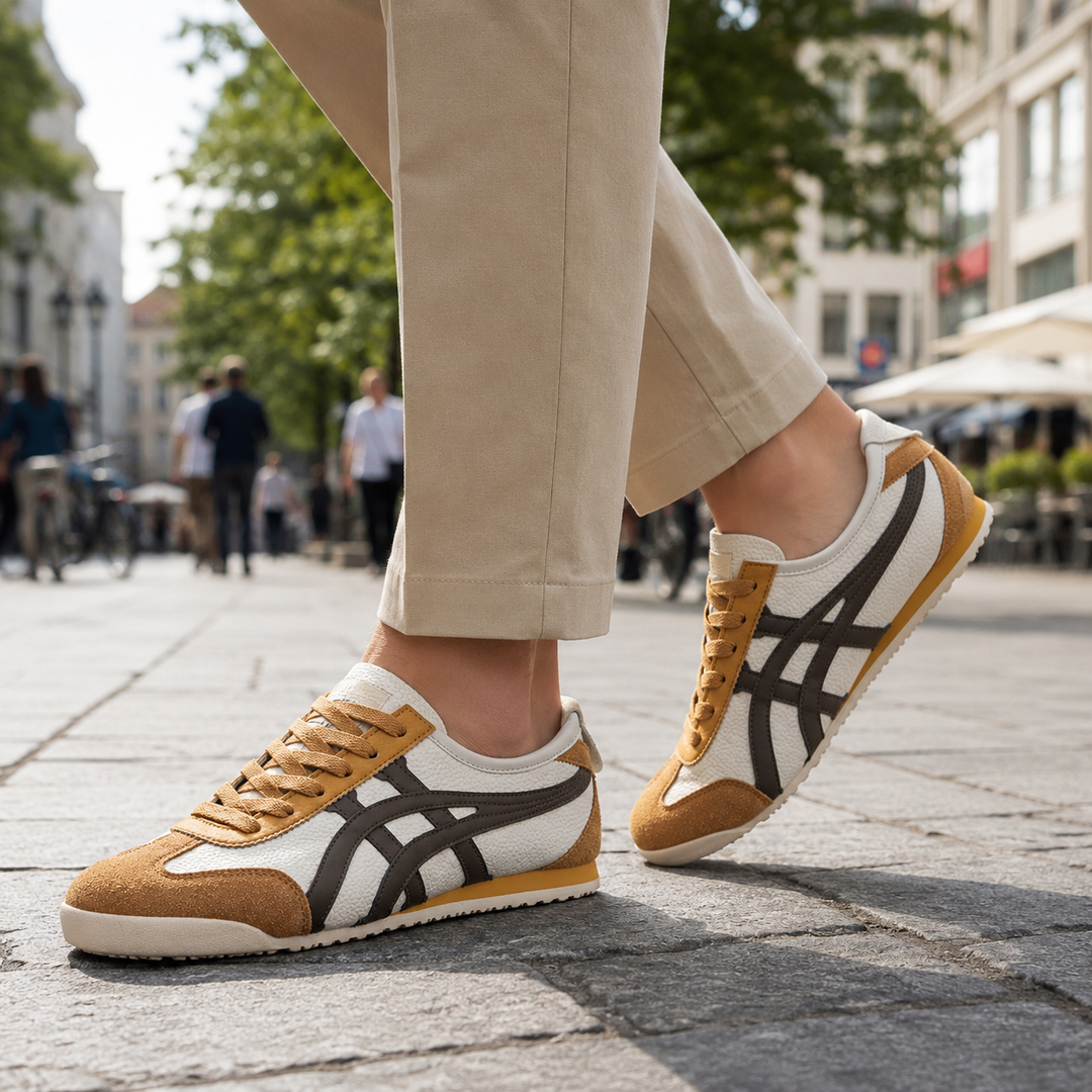 Sneakers Heren | Retro Print & Comfortabele Pasvorm