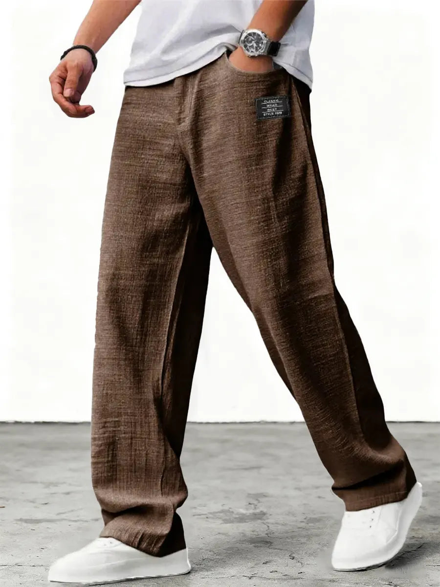 Phillipp | Ademend & Comfortabel Witte Linnen Broek Dames - Losse Pasvorm voor Zomerse Stijl 9