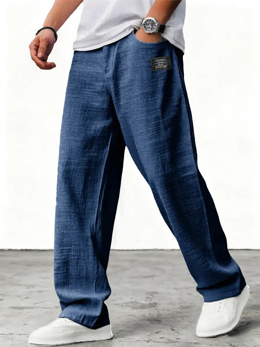 Phillipp | Ademend & Comfortabel Witte Linnen Broek Dames - Losse Pasvorm voor Zomerse Stijl 1