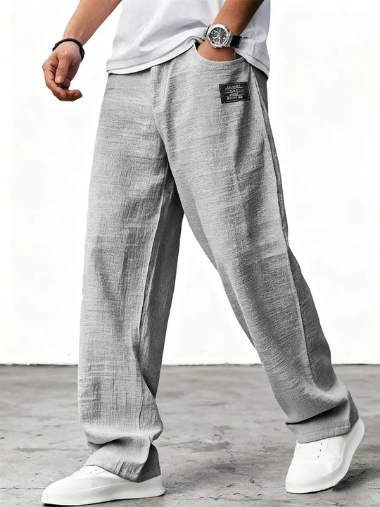 Phillipp | Ademend & Comfortabel Witte Linnen Broek Dames - Losse Pasvorm voor Zomerse Stijl 4
