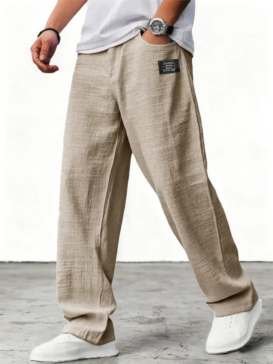 Phillipp | Ademend & Comfortabel Witte Linnen Broek Dames - Losse Pasvorm voor Zomerse Stijl 5