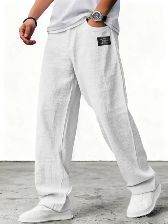 Phillipp | Ademend & Comfortabel Witte Linnen Broek Dames - Losse Pasvorm voor Zomerse Stijl 6