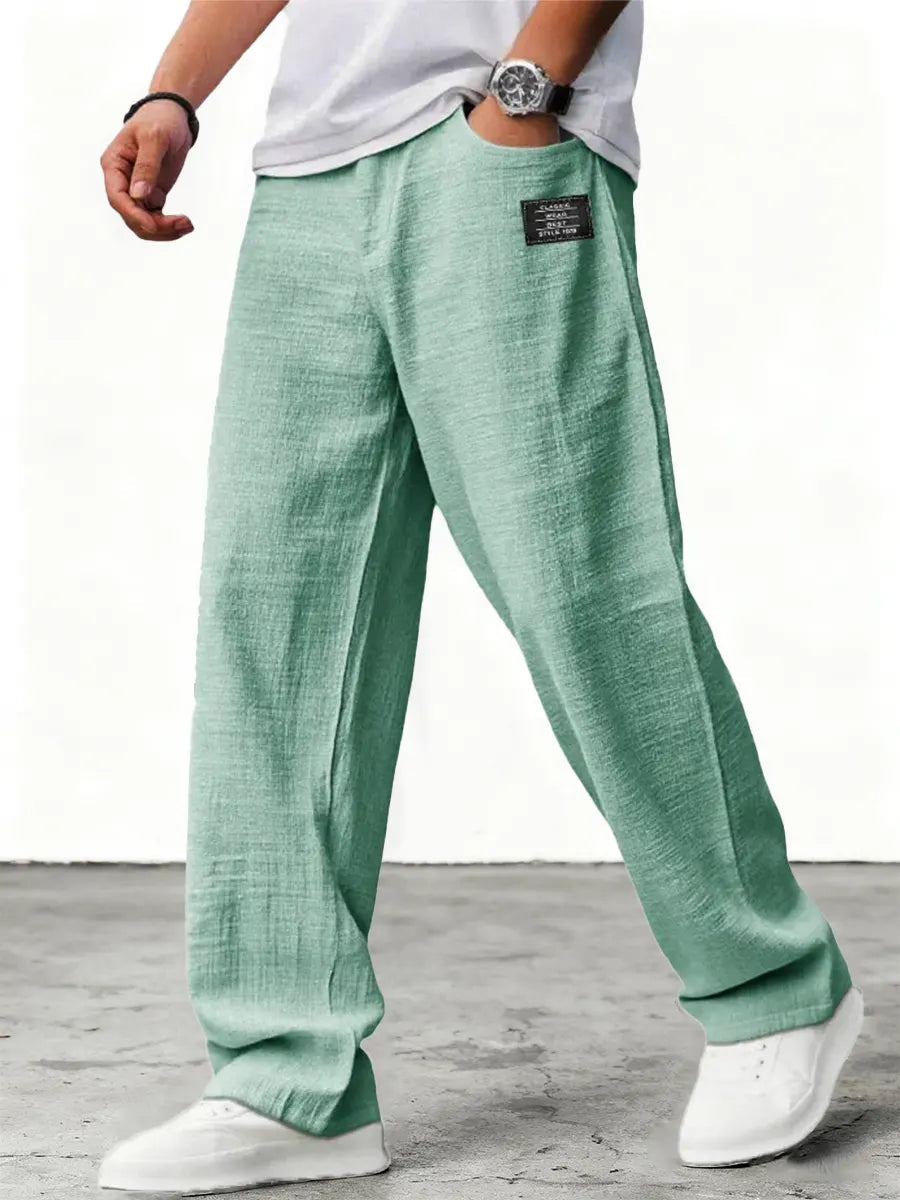 Phillipp | Ademend & Comfortabel Witte Linnen Broek Dames - Losse Pasvorm voor Zomerse Stijl 8