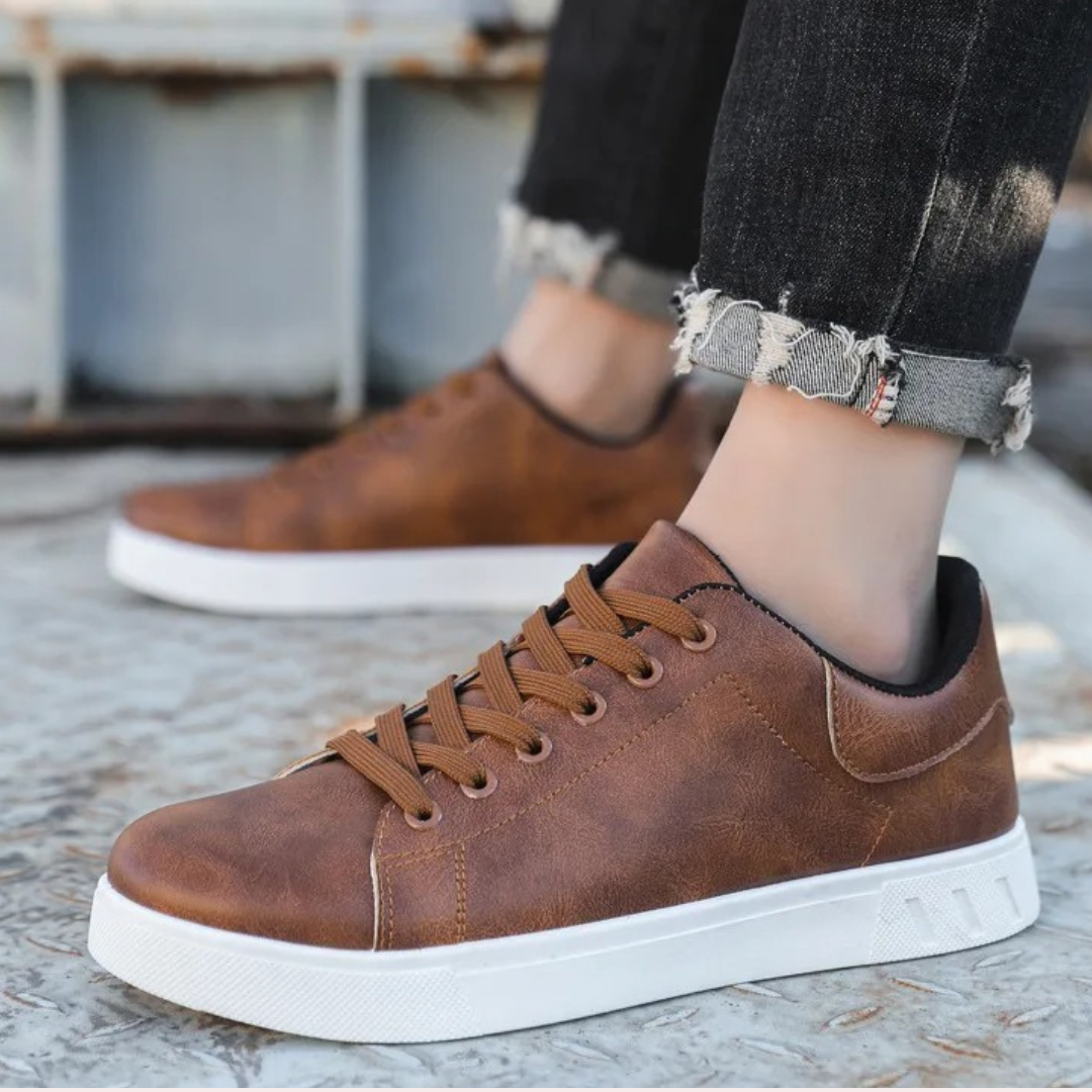 Sportschoenen Heren | Sneakers Heren | Vetersluiting & Ondersteunende Zool voor Dagelijks Comfort