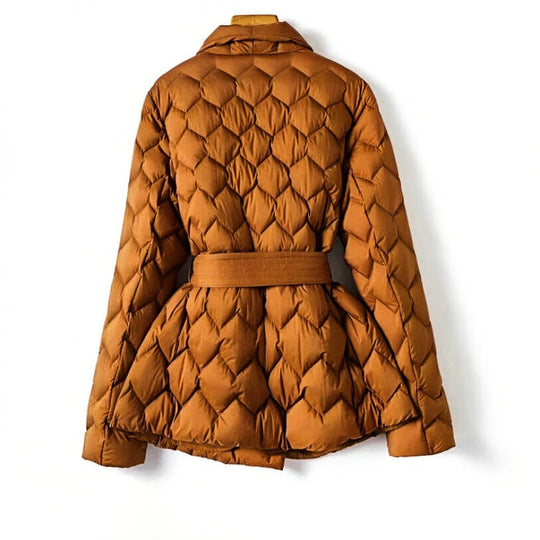 Steppjacke Damen | Mit Bindegürtel & Taillenform