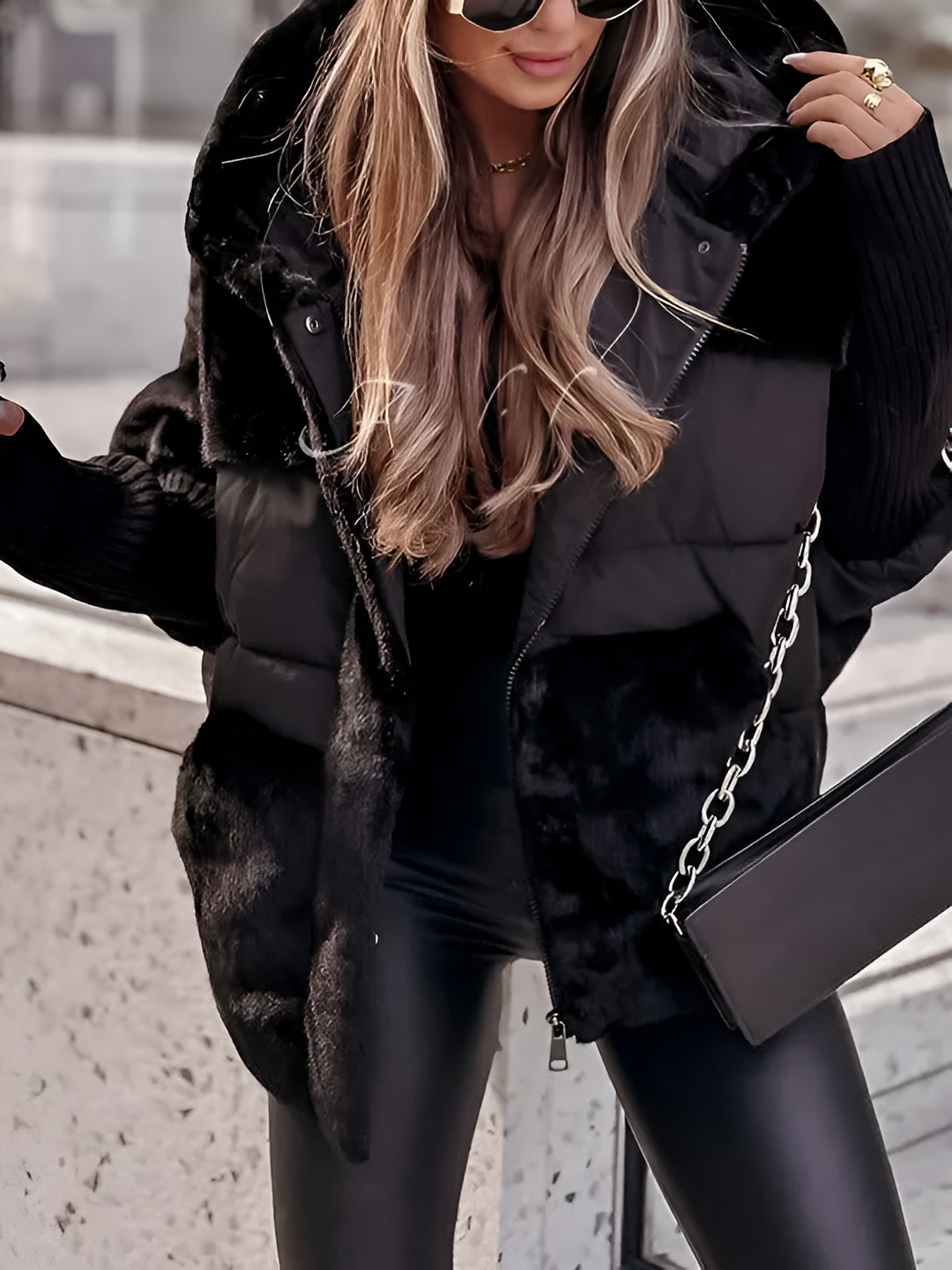 Steppjacke Damen Oversized | Warm & Windabweisend 2