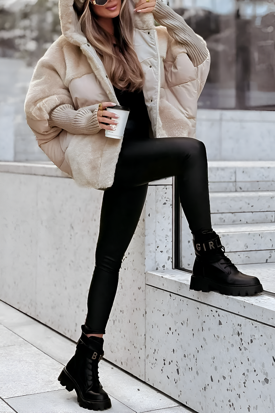 Steppjacke Damen Oversized | Warm & Windabweisend 5