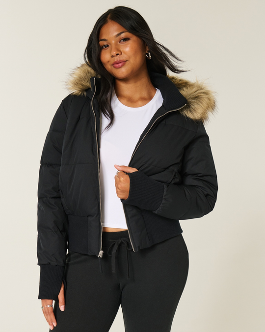 Steppjacke Damen | Taillierter Schnitt & Kapuze 7