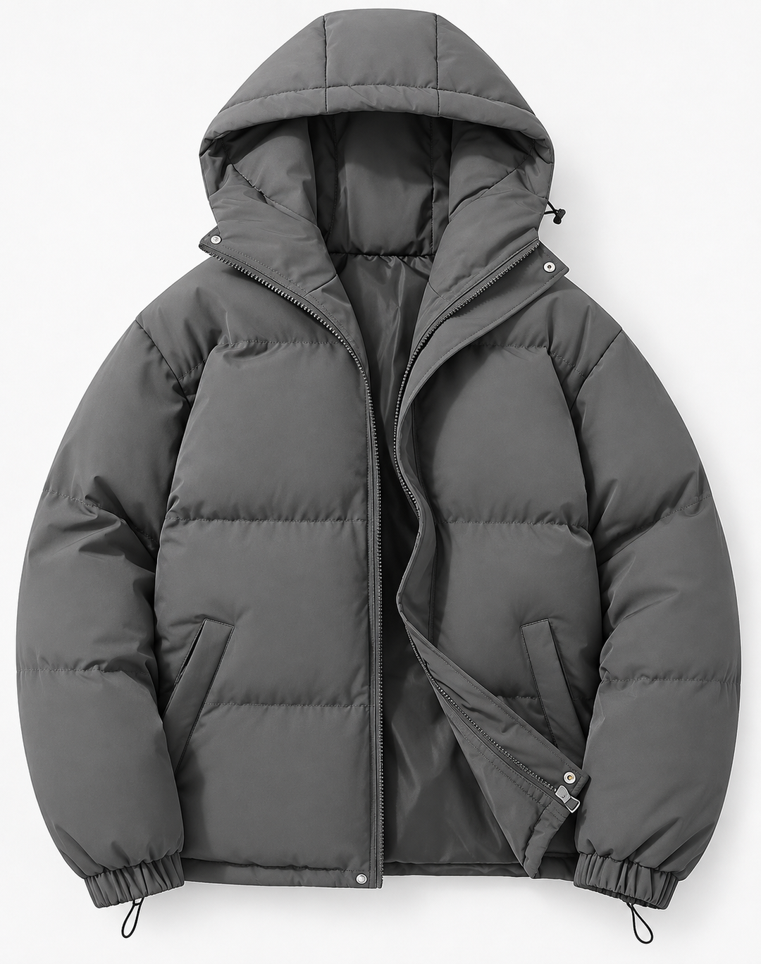 Gewatteerde Puffer Jas Heren | Warm & Winddicht 5