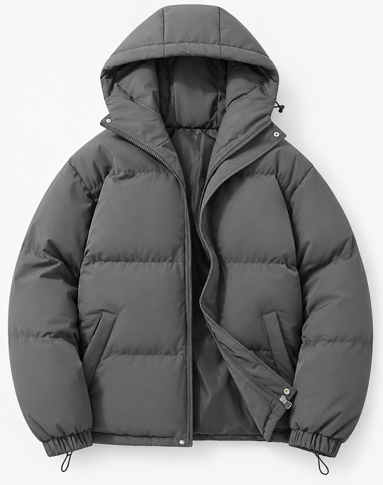 Gewatteerde Puffer Jas Heren | Warm & Winddicht 5