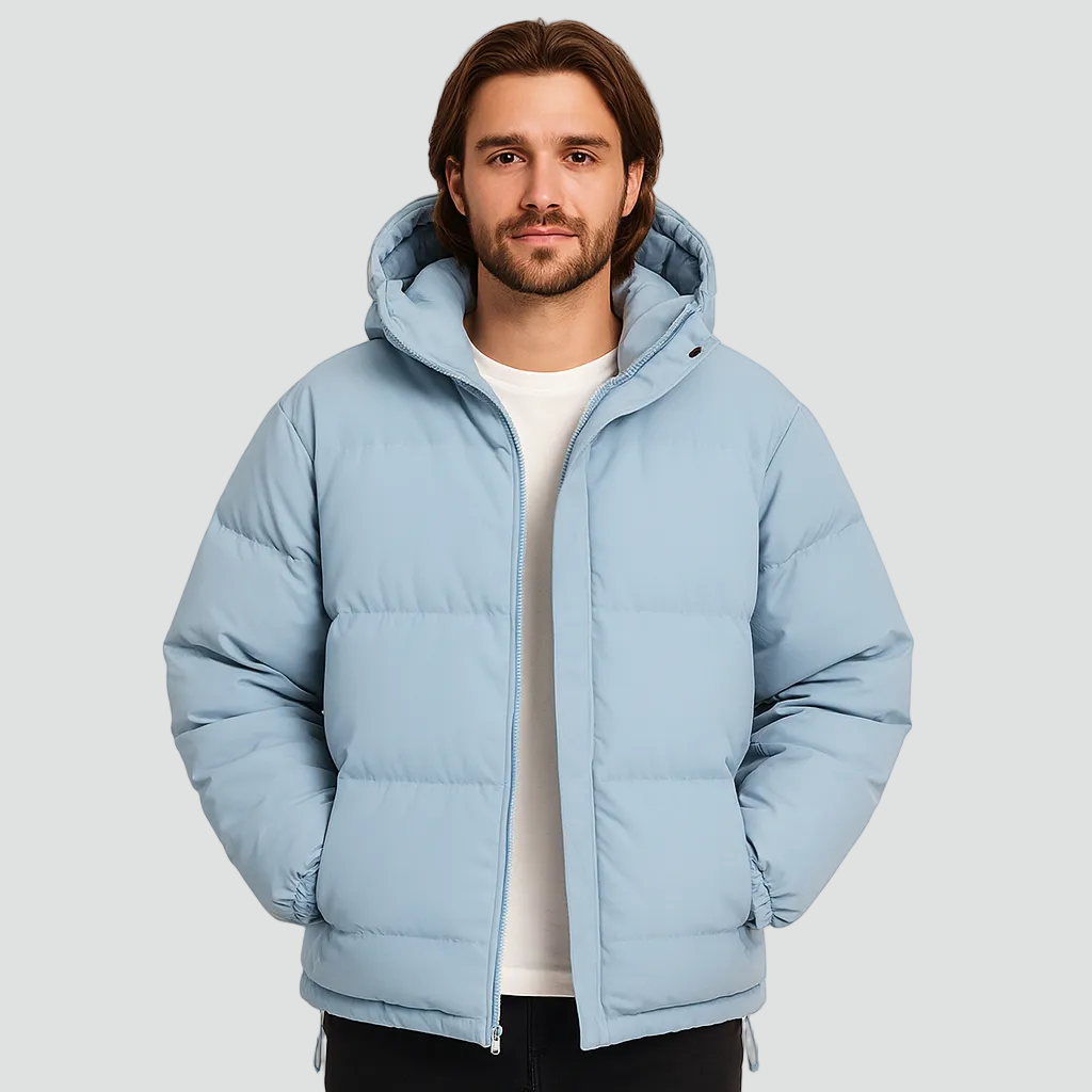 Gewatteerde Puffer Jas Heren | Warm & Winddicht 1