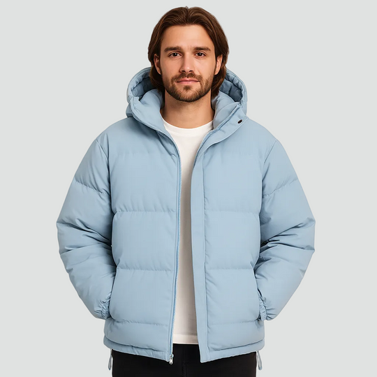 Gewatteerde Puffer Jas Heren | Warm & Winddicht 1
