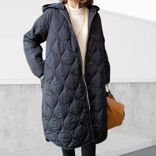Steppmantel Damen | Lang & Mit Kapuze