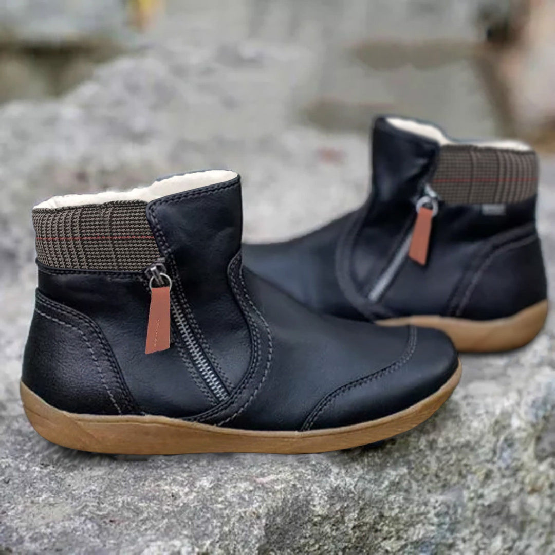 Stiefeletten Damen | Damenstiefel | Wasserdicht & Rutschfester Grip 2