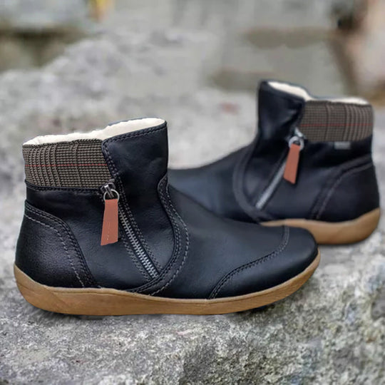 Stiefeletten Damen | Damenstiefel | Wasserdicht & Rutschfester Grip 2