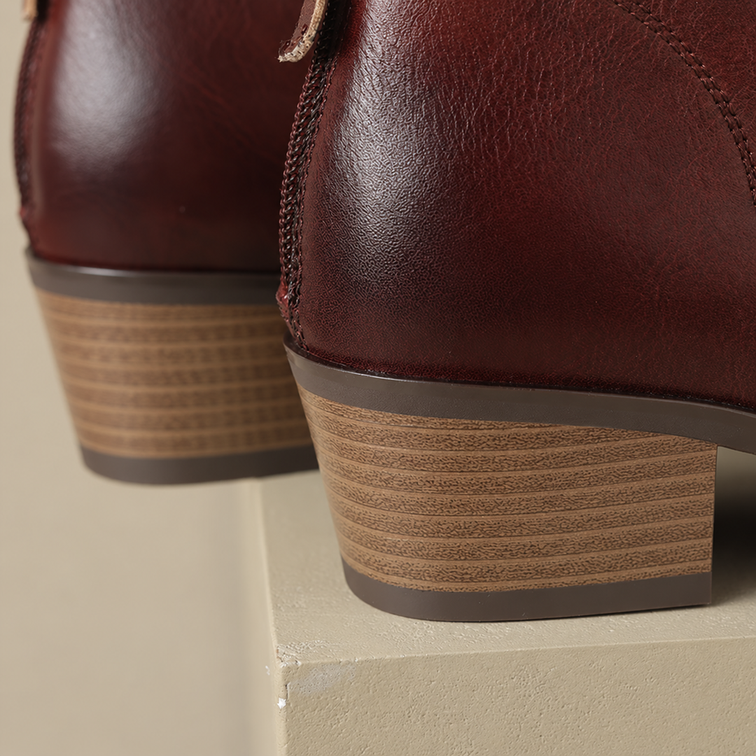 Stiefeletten Damen | Niedriger Absatz & Bequem 10