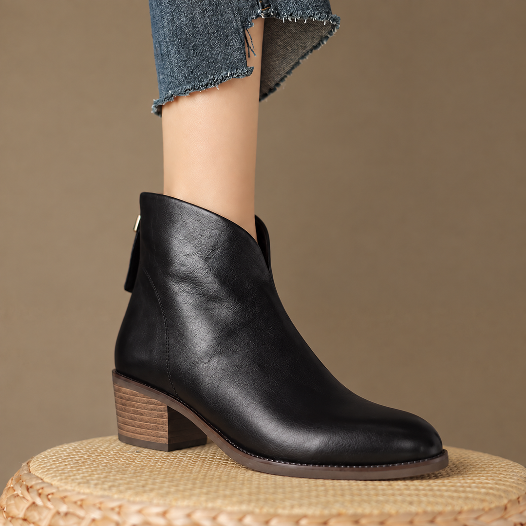 Stiefeletten Damen | Niedriger Absatz & Bequem 3
