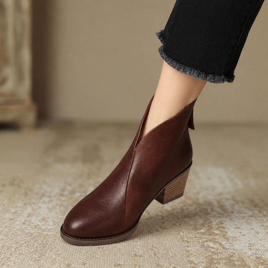 Stiefeletten Damen | Niedriger Absatz & Bequem 8
