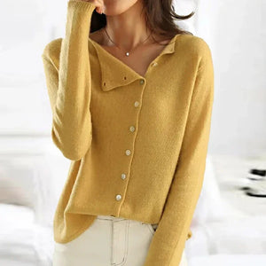 Stijlvolle Dames Cardigan Met Comfortabele Pasvorm En Knopen 4
