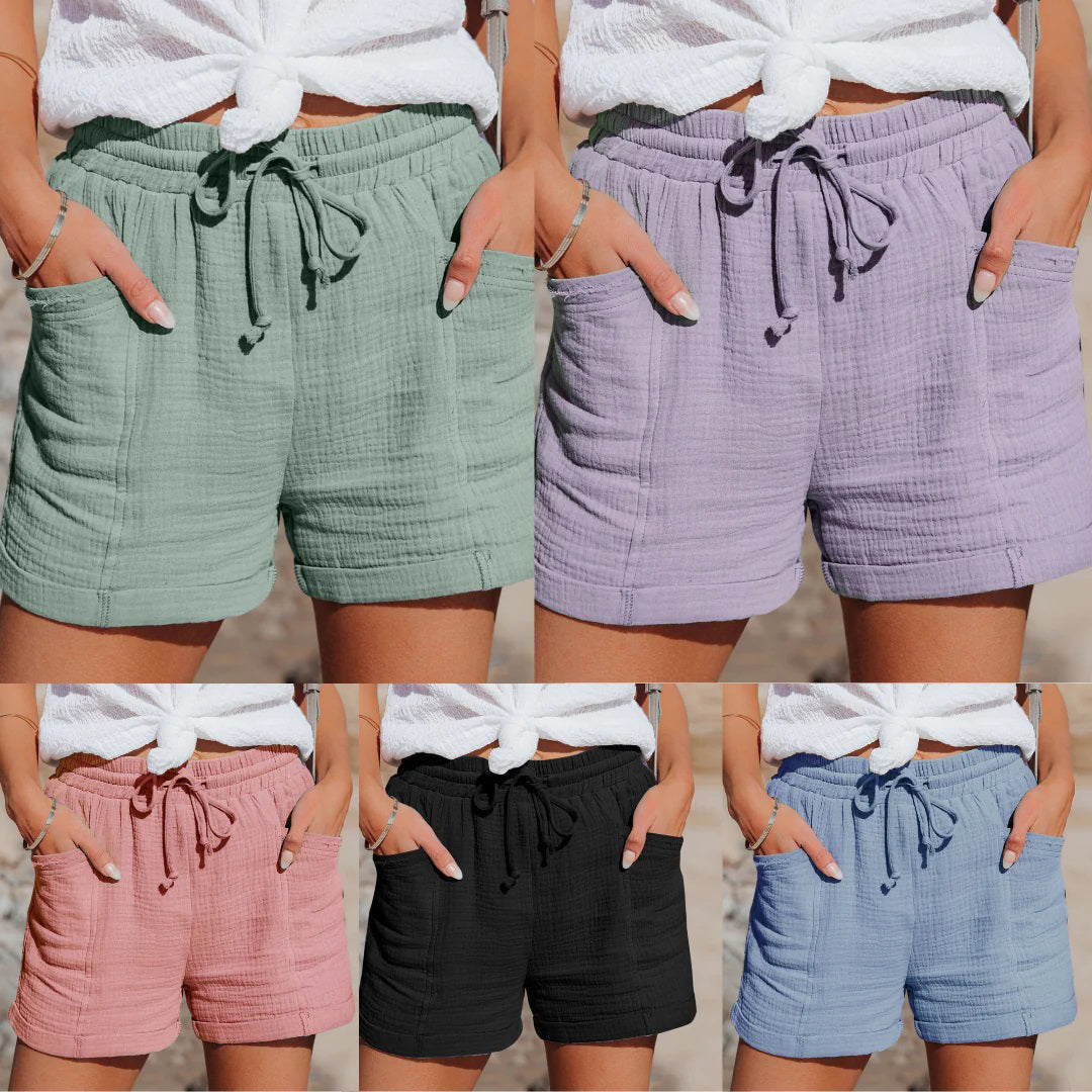 Stilvolle und Verstellbare Sommershorts Damen - Manya 7
