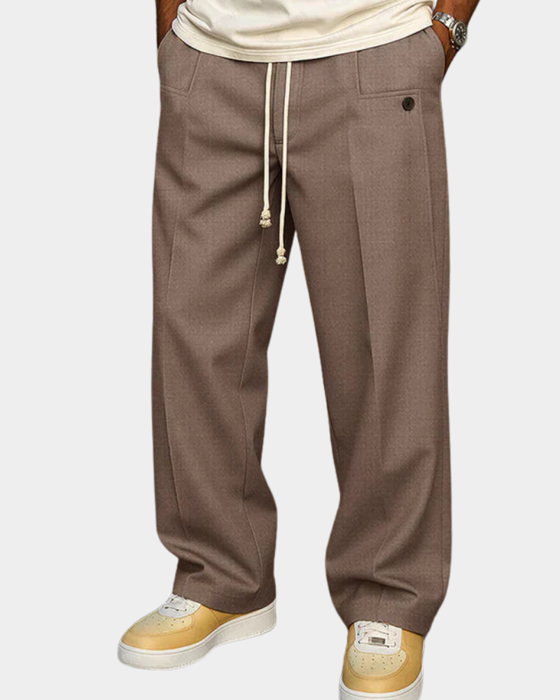 Stoffhose Herren | Kordelzug & Bequemer Sitz